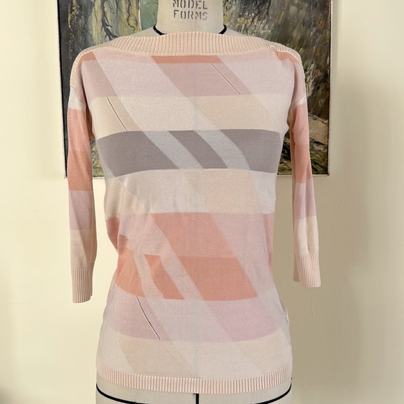 Marc by Marc Jacobs jacquard weave silk top - Picture 1 of 4